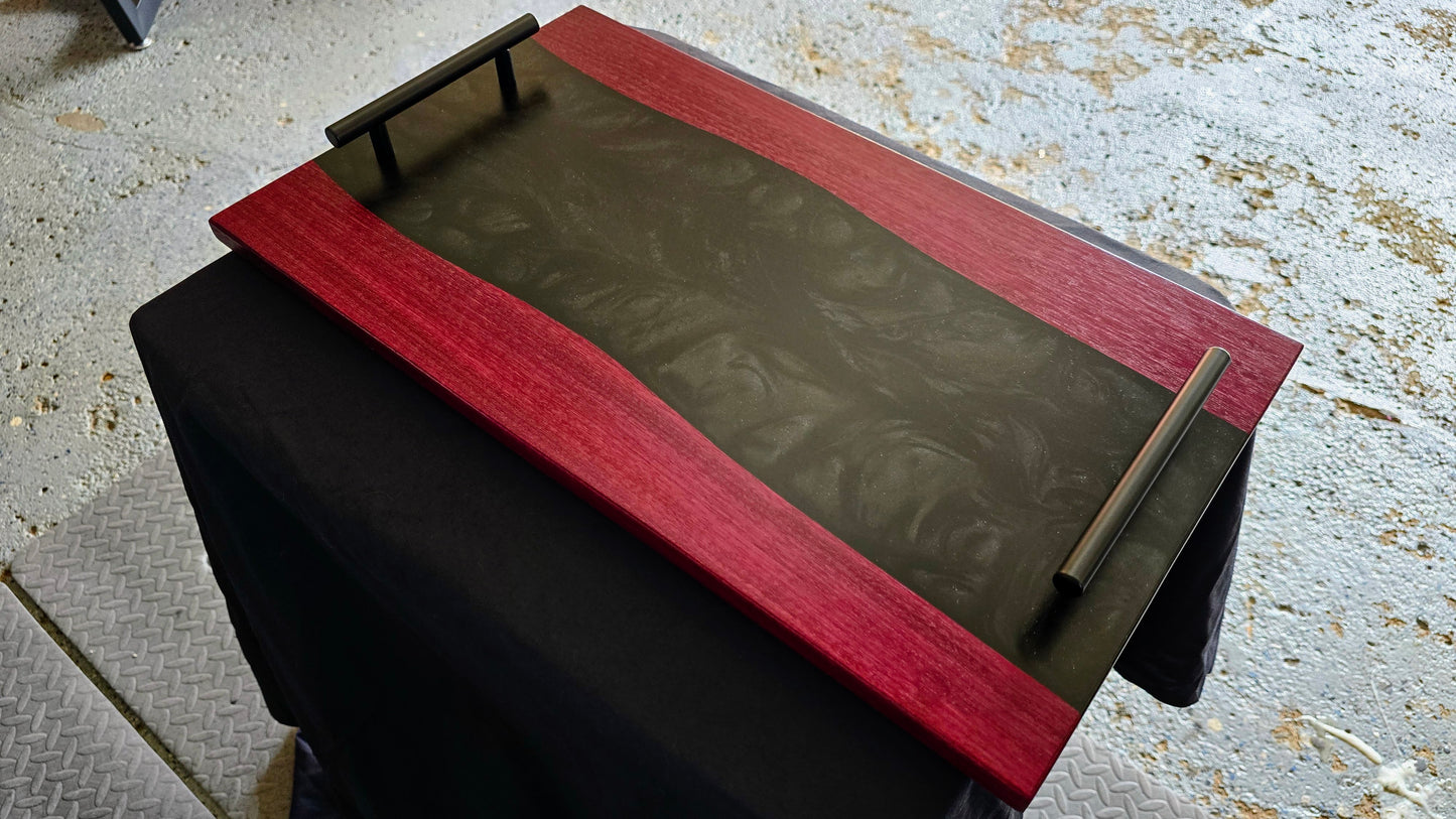 Purple Heart Serving Tray