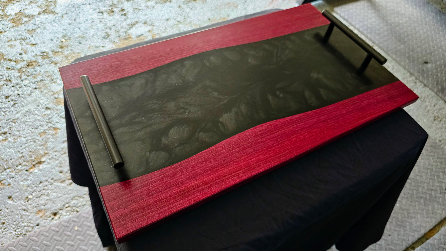 Purple Heart Serving Tray