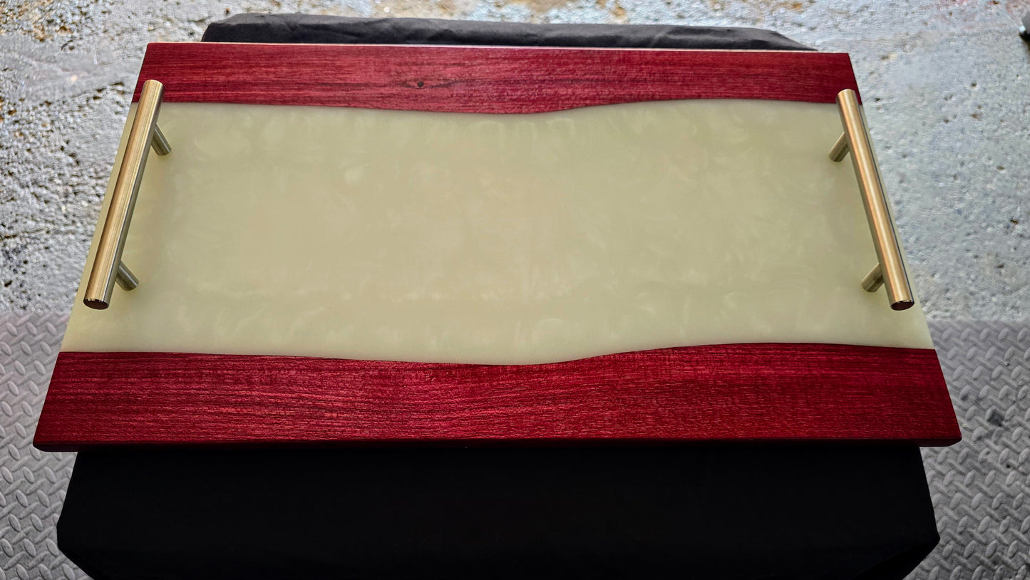 Purple Heart Serving Tray