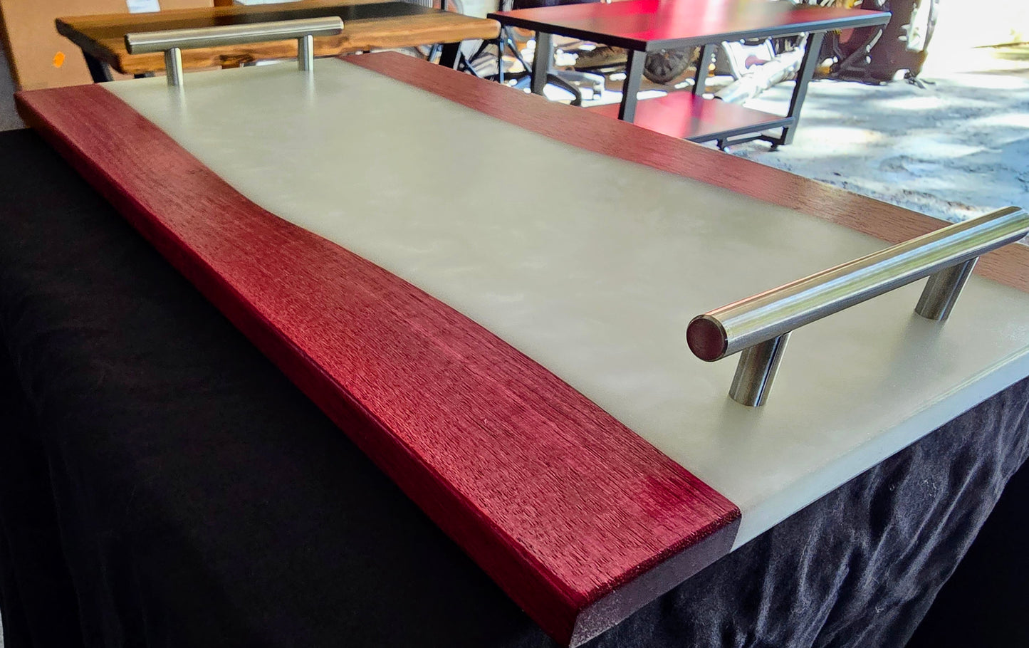 Purple Heart Serving Tray