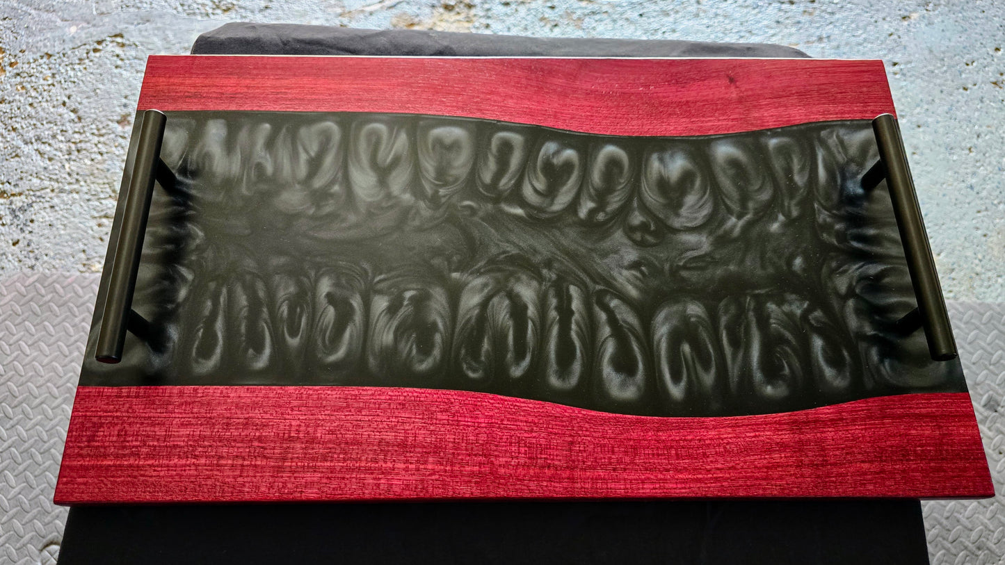 Purple Heart Serving Tray