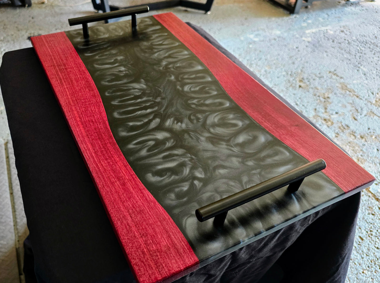 Purple Heart Serving Tray