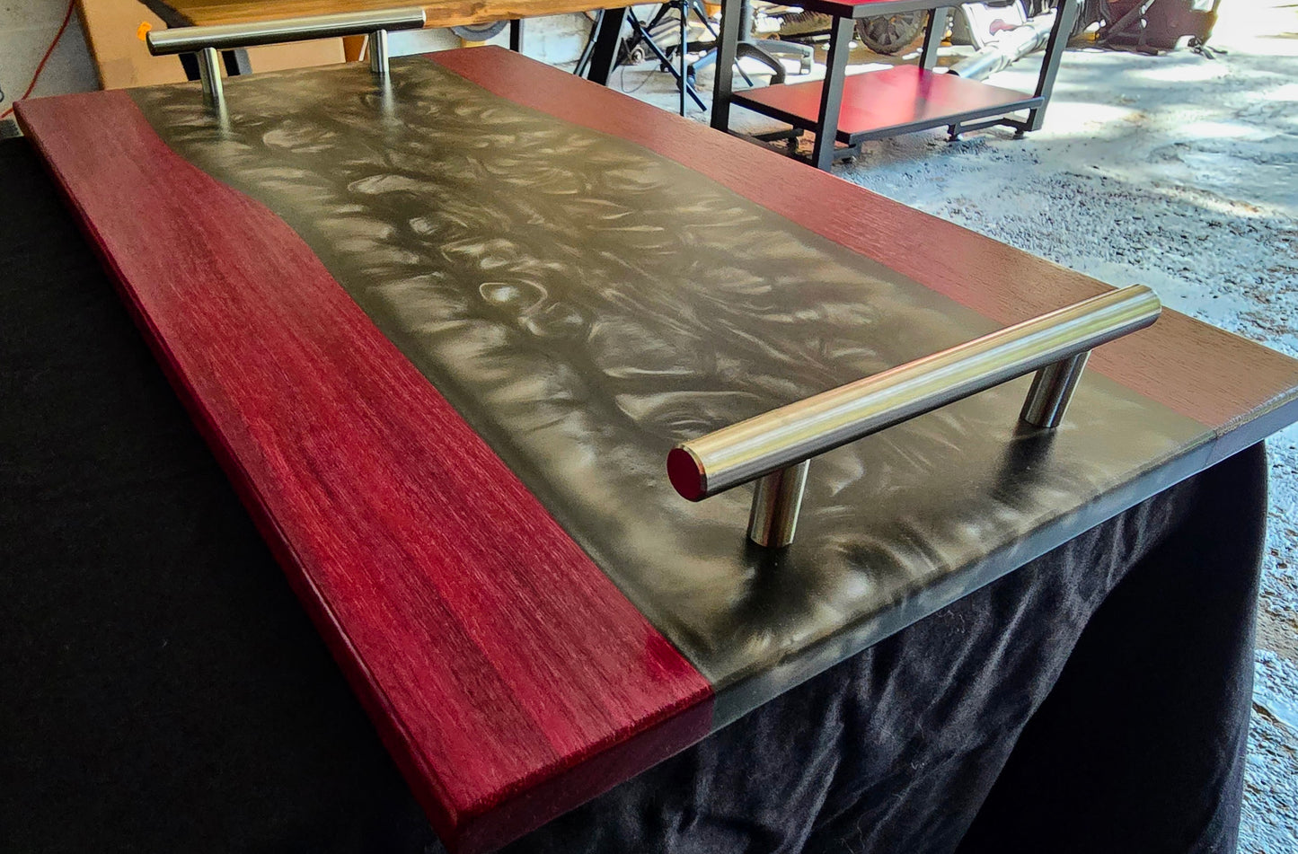 Purple Heart Serving Tray