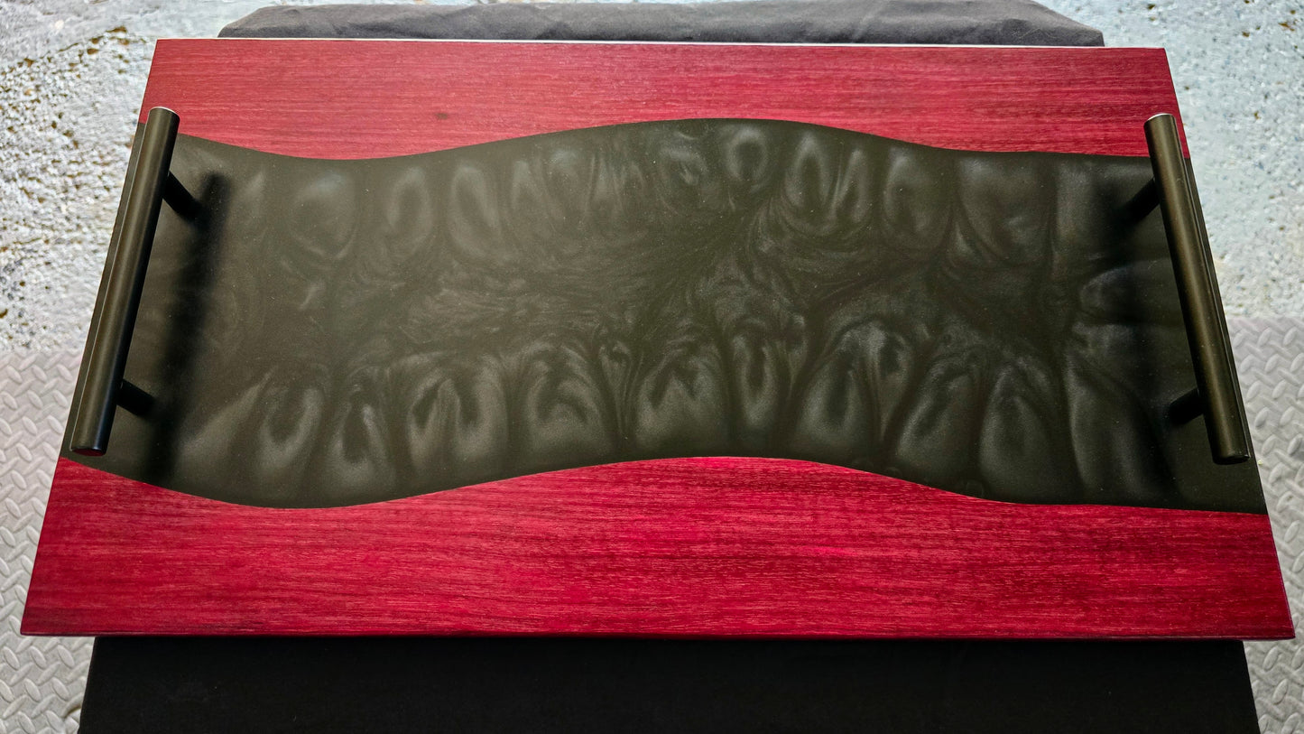 Purple Heart Serving Tray