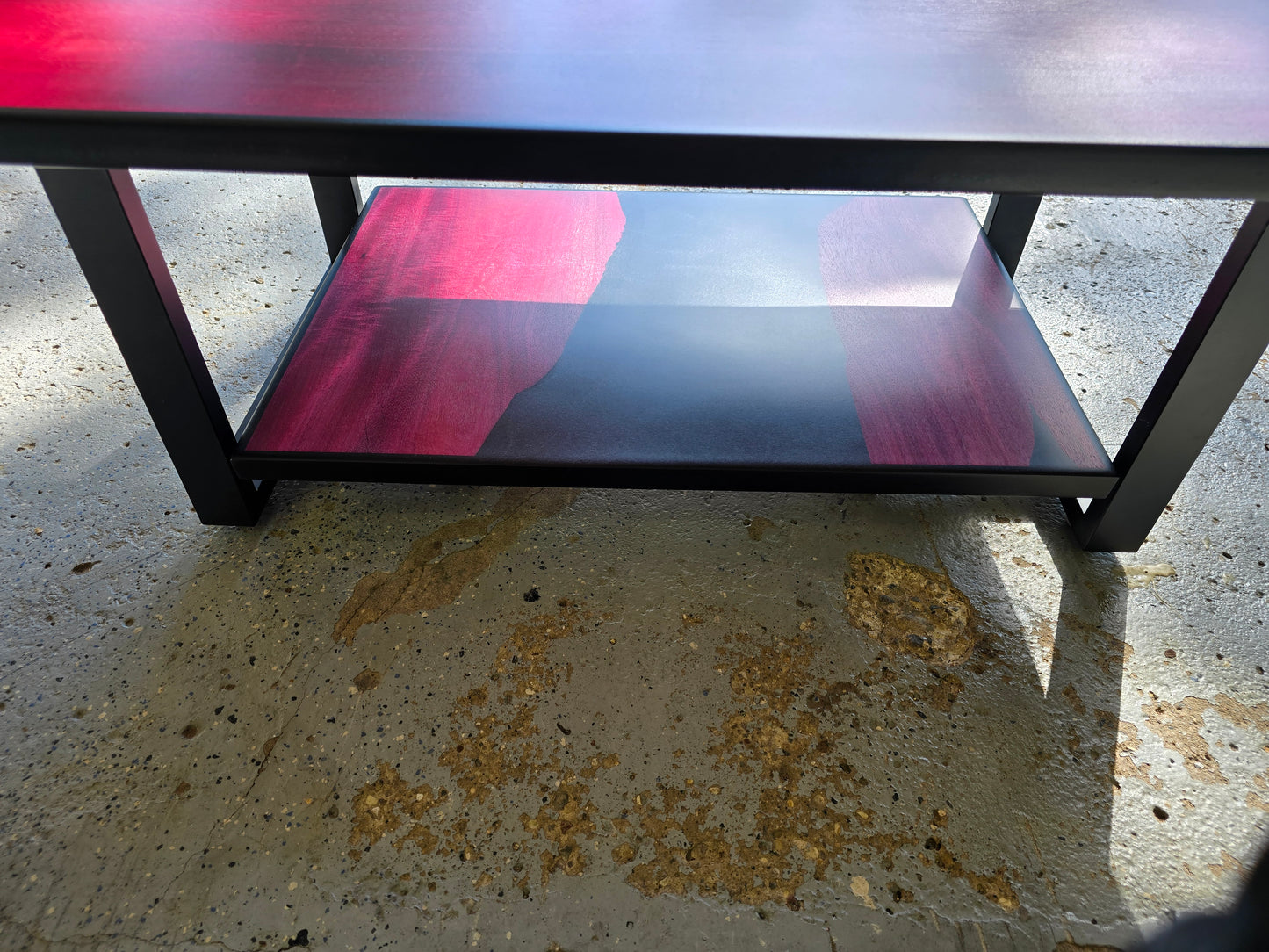 Purple Heart Coffee Table