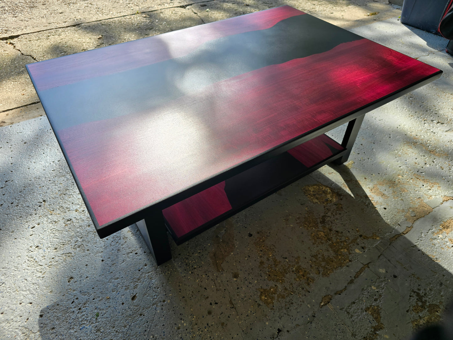 Purple Heart Coffee Table