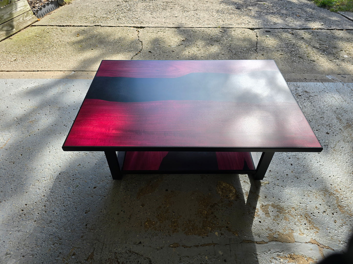 Purple Heart Coffee Table