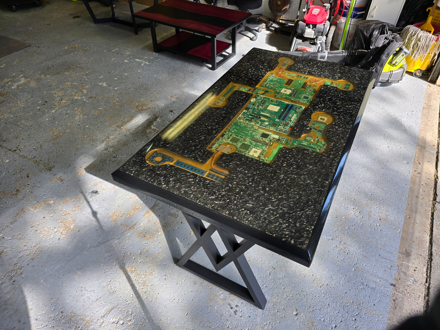 Forged Carbon Fiber Computer Desk