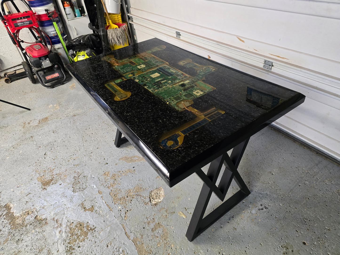 Forged Carbon Fiber Computer Desk