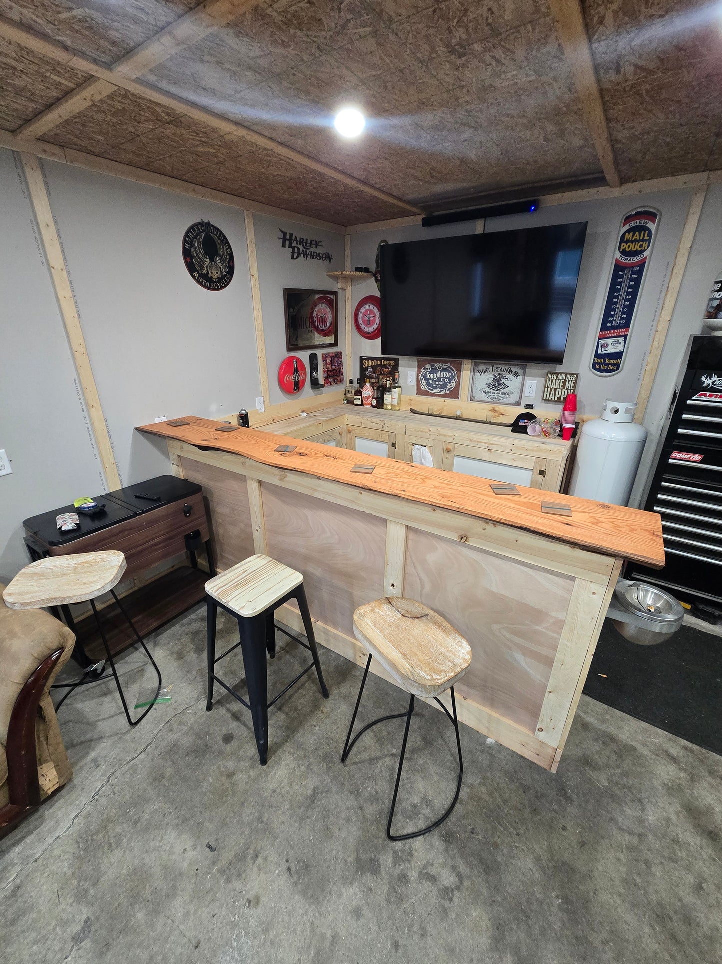 Custom Built Bar Tops