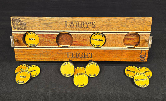 Custom Beverage Flight Trays for Craft Beer & Spirits