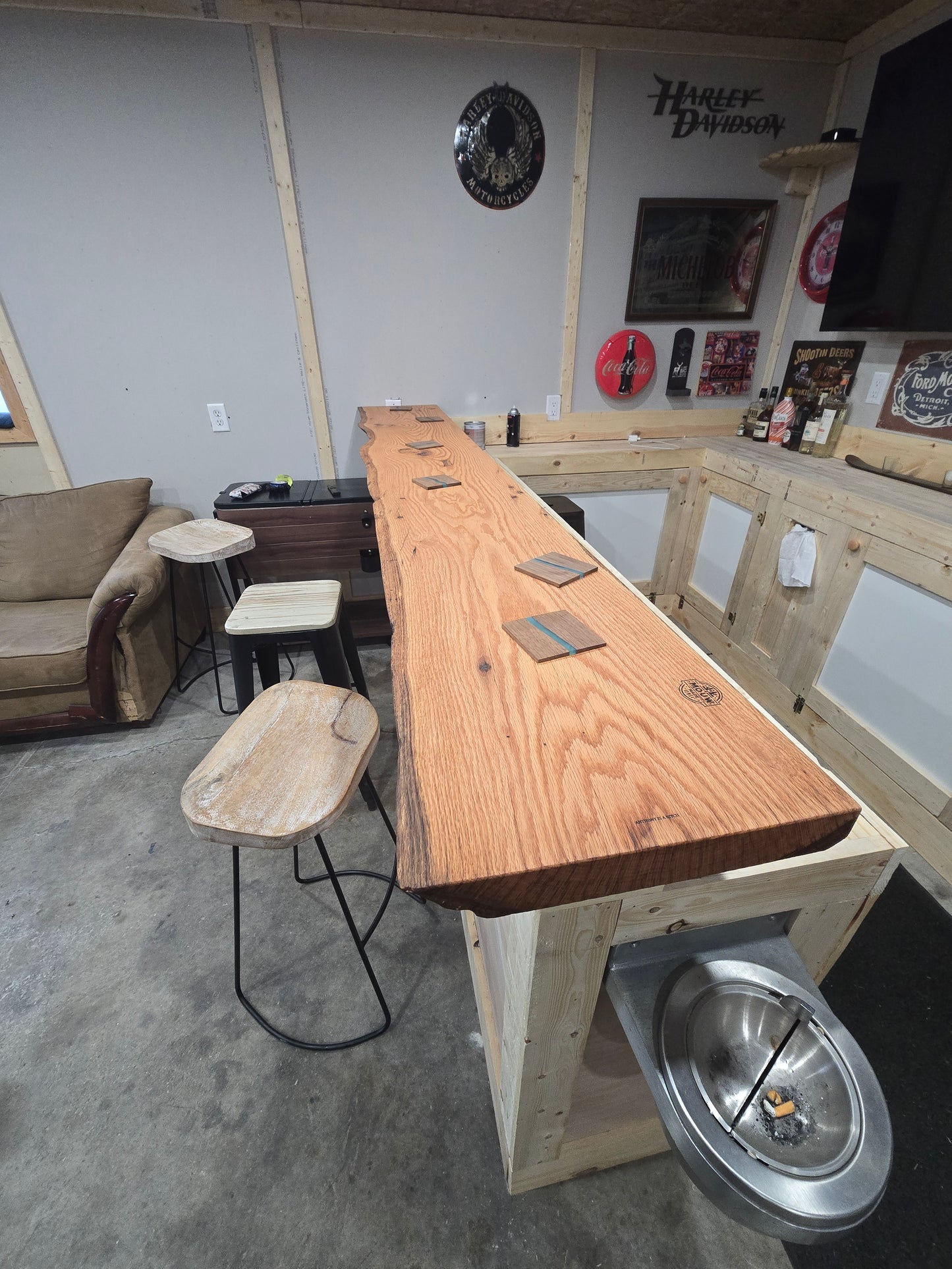 Custom Built Bar Tops